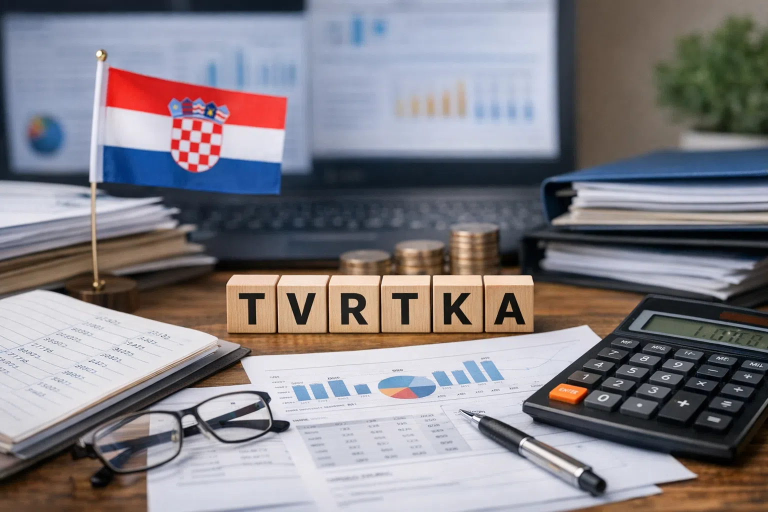 KNJIGOVODSTVO ZA HRVATSKE TVRTKE: temelj sigurnog i uspješnog poslovanja